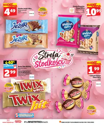 TOPAZ - gazetka promocyjna Gazetka od czwartku 01.10 do środy 07.10 - strona 30