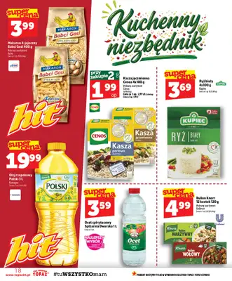 TOPAZ - gazetka promocyjna Gazetka od czwartku 01.10 do środy 07.10 - strona 18