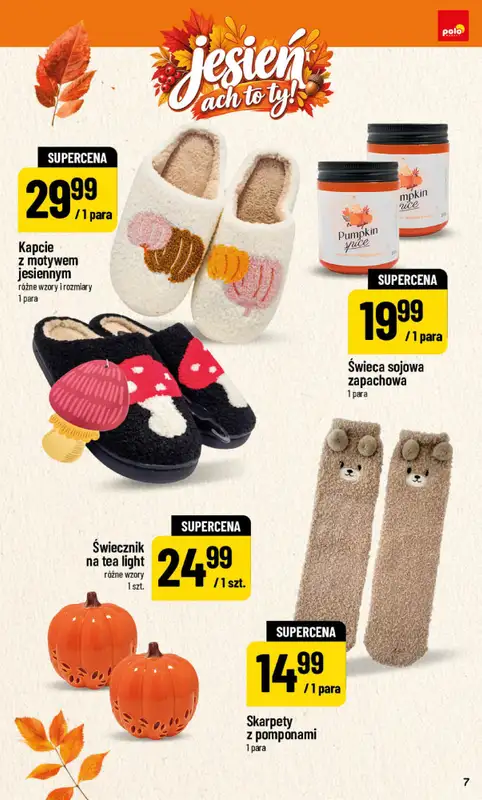 POLOmarket - gazetka promocyjna Katalog jesień ach to ty od piątku 25.09 do czwartku 05.11 - strona 7