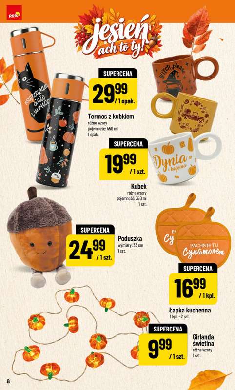 POLOmarket - gazetka promocyjna Katalog jesień ach to ty od piątku 25.09 do czwartku 05.11 - strona 8