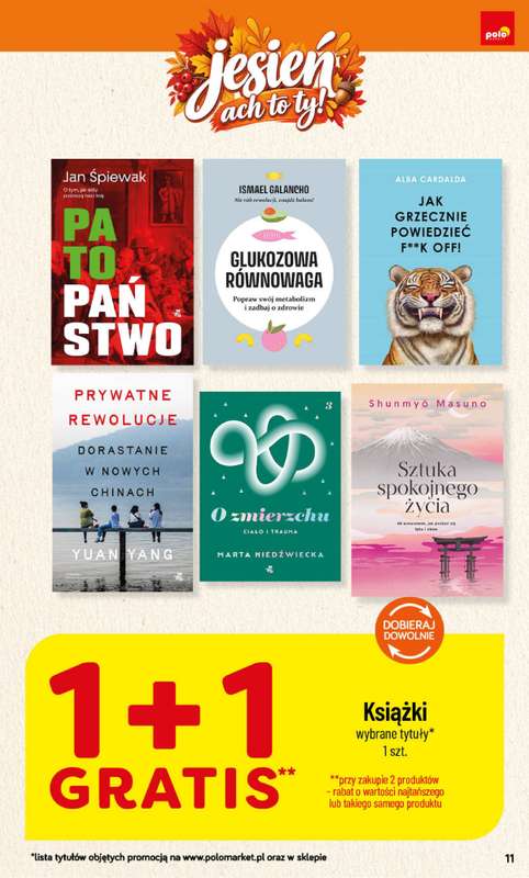 POLOmarket - gazetka promocyjna Katalog jesień ach to ty od piątku 25.09 do czwartku 05.11 - strona 11