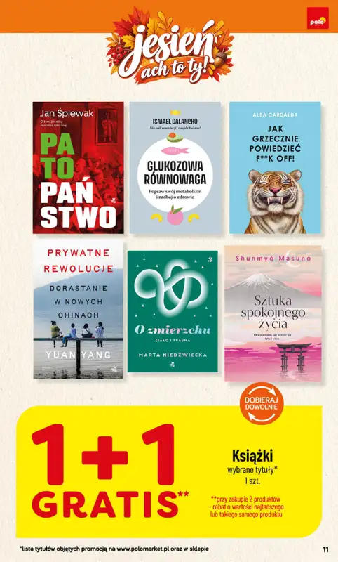 POLOmarket - gazetka promocyjna Katalog jesień ach to ty od piątku 25.09 do czwartku 05.11 - strona 11