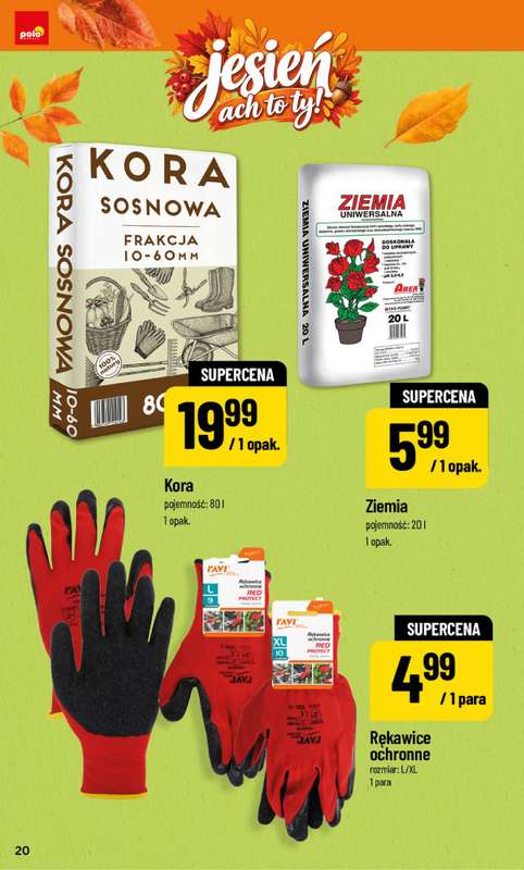 POLOmarket - gazetka promocyjna Katalog jesień ach to ty od piątku 25.09 do czwartku 05.11 - strona 20