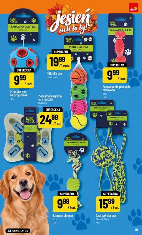 POLOmarket - gazetka promocyjna Katalog jesień ach to ty od piątku 25.09 do czwartku 05.11 - strona 15