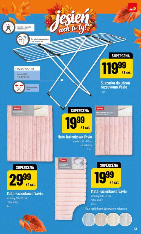 POLOmarket - gazetka promocyjna Katalog jesień ach to ty od piątku 25.09 do czwartku 05.11 - strona 13