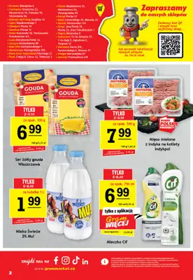 Gram Market - gazetka promocyjna Gazetka od środy 30.09 do wtorku 06.10 - strona 2