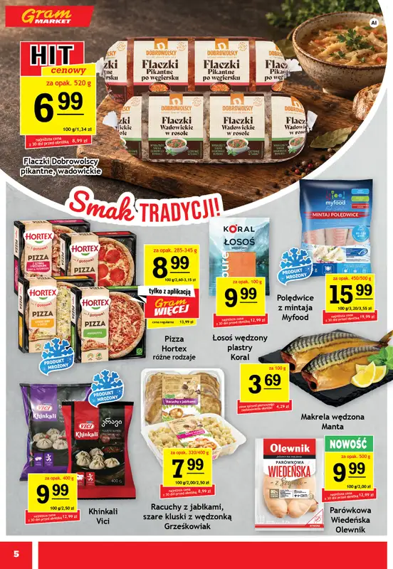 Gram Market - gazetka promocyjna Gazetka od środy 30.09 do wtorku 06.10 - strona 5