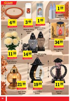 Gram Market - gazetka promocyjna Gazetka od środy 30.09 do wtorku 06.10 - strona 15