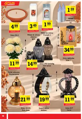 Gram Market - gazetka promocyjna Gazetka od środy 30.09 do wtorku 06.10 - strona 15