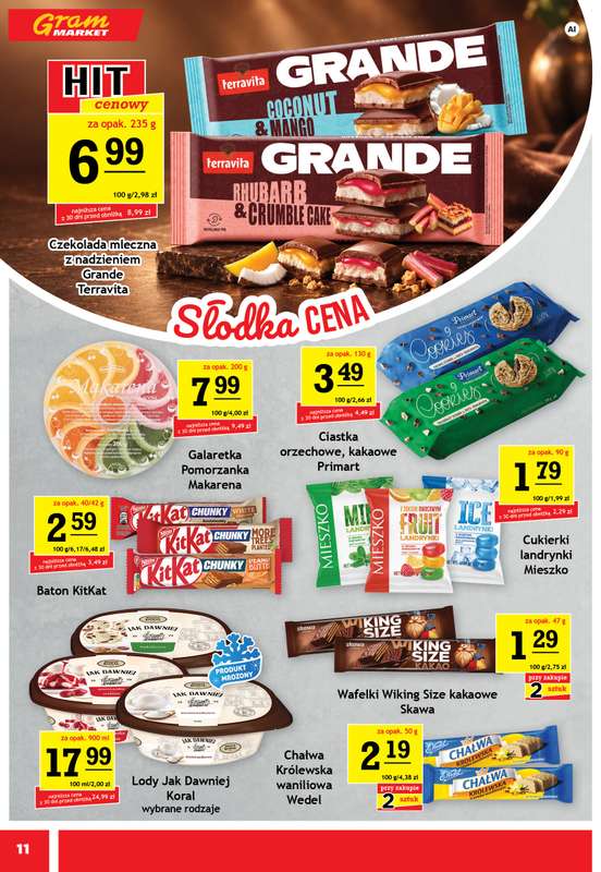 Gram Market - gazetka promocyjna Gazetka od środy 30.09 do wtorku 06.10 - strona 11
