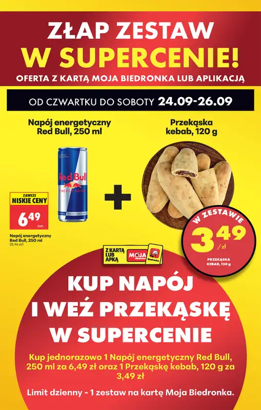 Biedronka - gazetka promocyjna Od czwartku od czwartku 24.09 do środy 30.09 - strona 54
