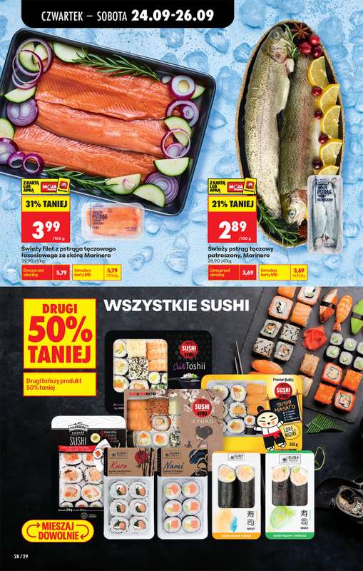 Biedronka - gazetka promocyjna Od czwartku od czwartku 24.09 do środy 30.09 - strona 48