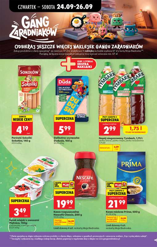 Biedronka - gazetka promocyjna Od czwartku, Z ladą tradycyjną od czwartku 24.09 do środy 30.09 - strona 36