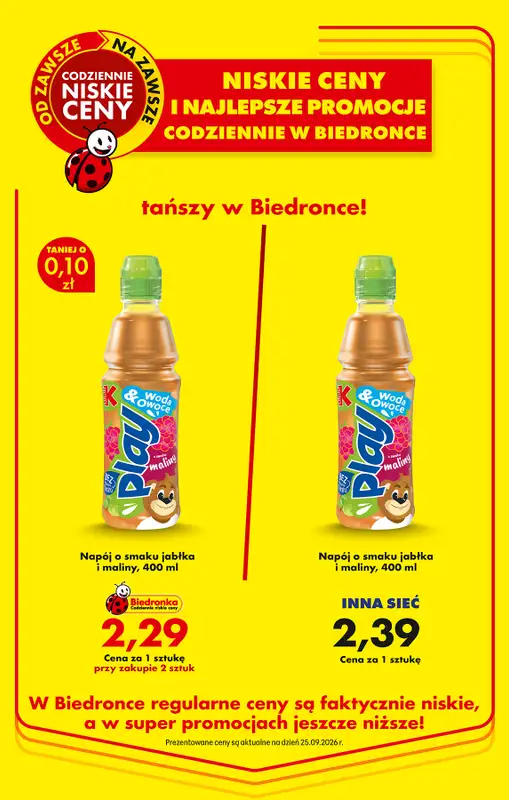 Biedronka - gazetka promocyjna Od czwartku, Z ladą tradycyjną od czwartku 24.09 do środy 30.09 - strona 20