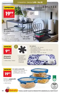 Biedronka - gazetka promocyjna Hity i inspiracje, od 26.09 od soboty 26.09 do środy 14.10 - strona 39