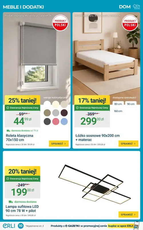 ERLI - gazetka promocyjna Gazetka  do niedzieli 04.10 - strona 10