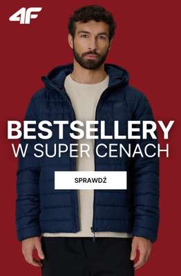 4F - gazetka promocyjna Bestsellery męskie w super cenach! od soboty 26.09 do soboty 03.10