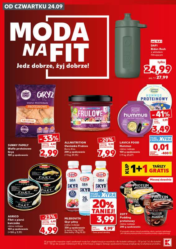 Kaufland - gazetka promocyjna Oferta Kaufland - SUPER SOBOTA od soboty 26.09 do soboty 26.09 - strona 24
