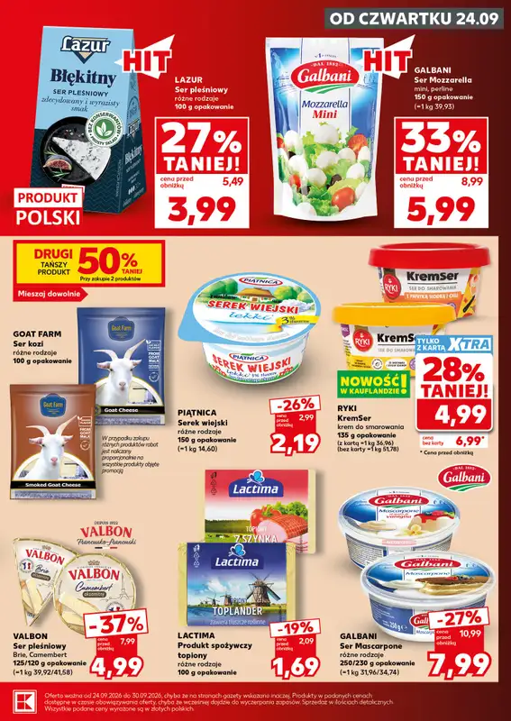 Kaufland - gazetka promocyjna Oferta Kaufland - SUPER SOBOTA od soboty 26.09 do soboty 26.09 - strona 21