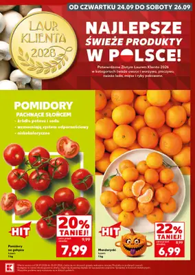 Kaufland - gazetka promocyjna Oferta Kaufland - SUPER SOBOTA od soboty 26.09 do soboty 26.09 - strona 5