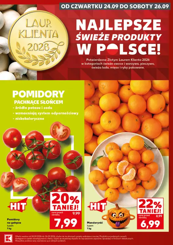Kaufland - gazetka promocyjna Oferta Kaufland - SUPER SOBOTA od soboty 26.09 do soboty 26.09 - strona 5