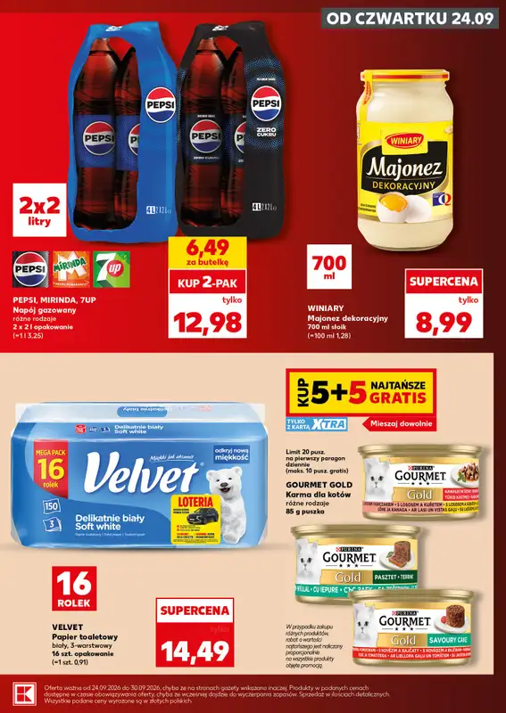 Kaufland - gazetka promocyjna Oferta Kaufland - SUPER SOBOTA od soboty 26.09 do soboty 26.09 - strona 9