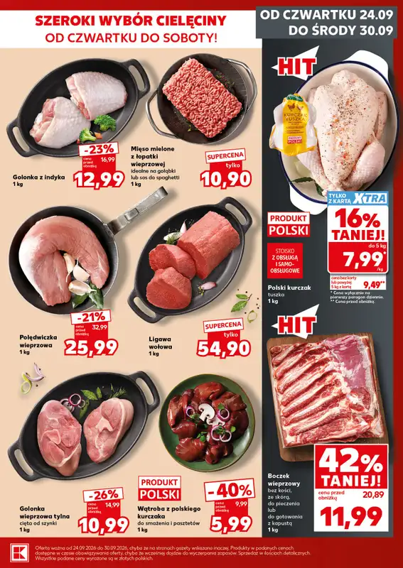 Kaufland - gazetka promocyjna Oferta Kaufland - SUPER SOBOTA od soboty 26.09 do soboty 26.09 - strona 13