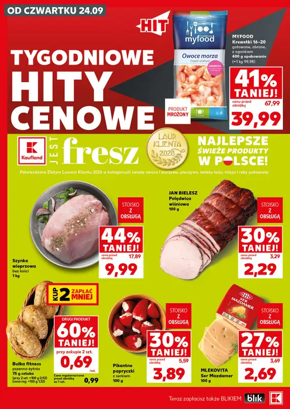 Kaufland - gazetka promocyjna Mocny Start od poniedziałku 28.09 do środy 30.09 - strona 8