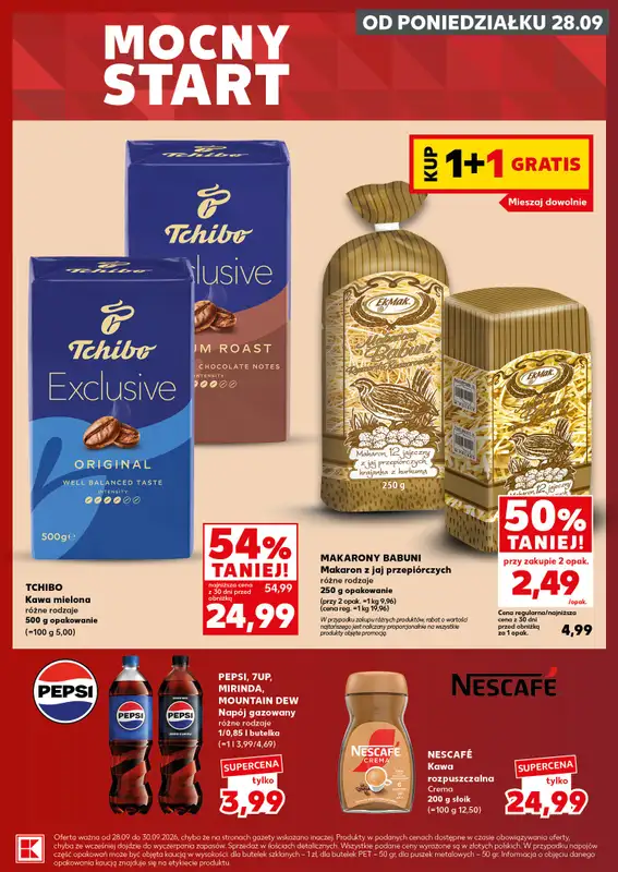 Kaufland - gazetka promocyjna Mocny Start od poniedziałku 28.09 do środy 30.09 - strona 7