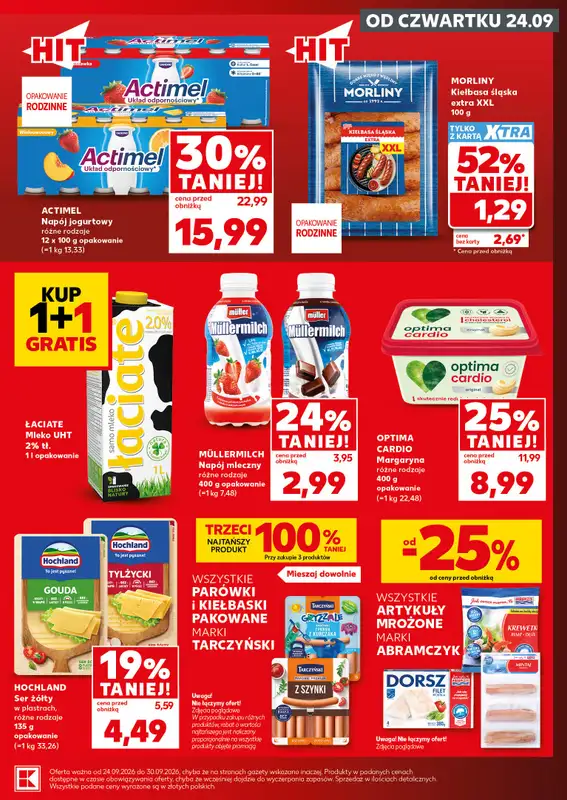 Kaufland - gazetka promocyjna Mocny Start od poniedziałku 28.09 do środy 30.09 - strona 9