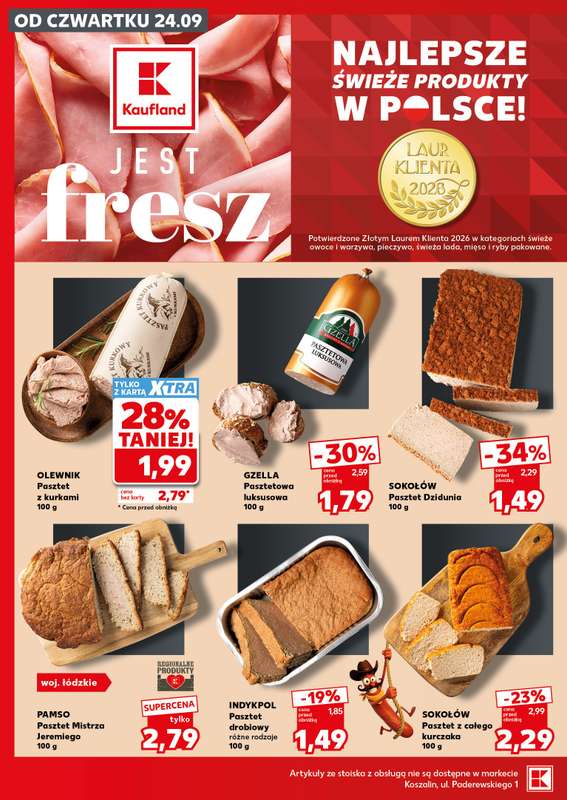 Kaufland - gazetka promocyjna Mocny Start od poniedziałku 28.09 do środy 30.09 - strona 14