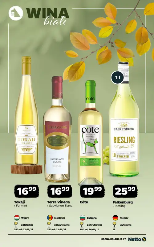 Netto - gazetka promocyjna Mocna Kolekcja - Wina od poniedziałku 28.09 do soboty 10.10 - strona 7