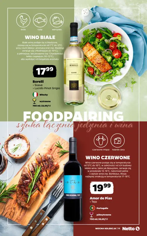 Netto - gazetka promocyjna Mocna Kolekcja - Wina od poniedziałku 28.09 do soboty 10.10 - strona 11