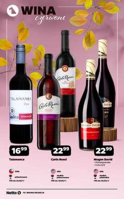 Netto - gazetka promocyjna Mocna Kolekcja - Wina od poniedziałku 28.09 do soboty 10.10 - strona 14