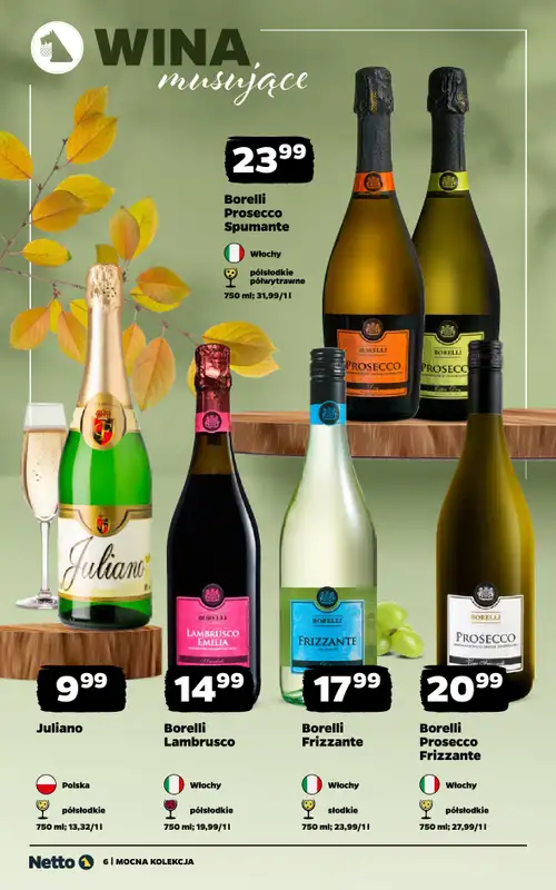 Netto - gazetka promocyjna Mocna Kolekcja - Wina od poniedziałku 28.09 do soboty 10.10 - strona 6