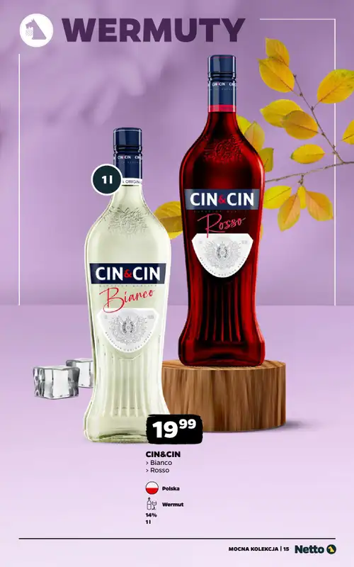 Netto - gazetka promocyjna Mocna Kolekcja - Wina od poniedziałku 28.09 do soboty 10.10 - strona 15