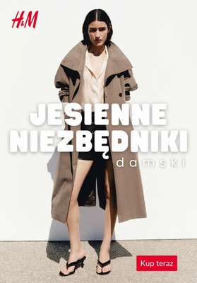 H&M - gazetka promocyjna Jesienny niezbędnik damski od piątku 25.09 