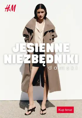H&M - gazetka promocyjna Jesienny niezbędnik damski od piątku 25.09 