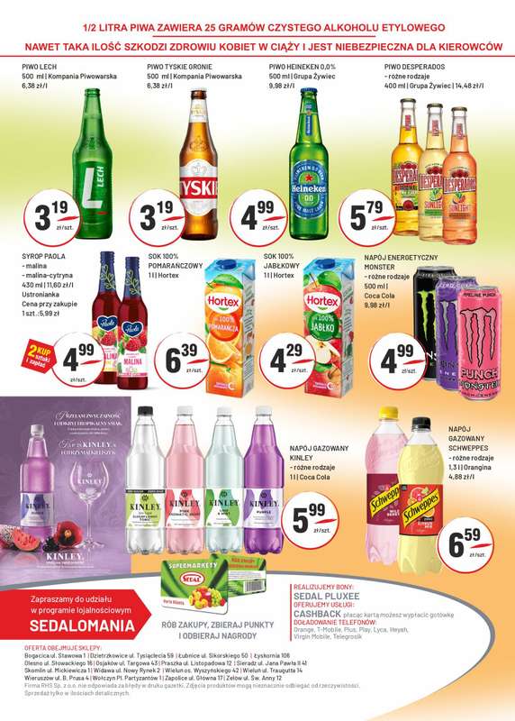 Sedal - gazetka promocyjna Gazeta od piątku 25.09 do soboty 03.10 - strona 4