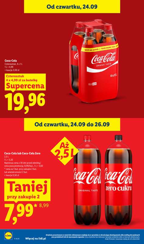 Lidl - gazetka promocyjna Oferta od czwartku od czwartku 24.09 do soboty 26.09 - strona 20