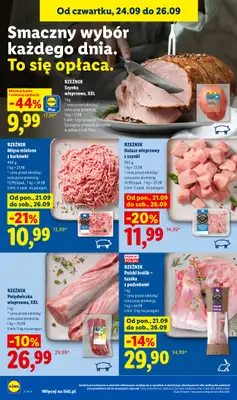 Lidl - gazetka promocyjna Oferta od czwartku od czwartku 24.09 do soboty 26.09 - strona 62