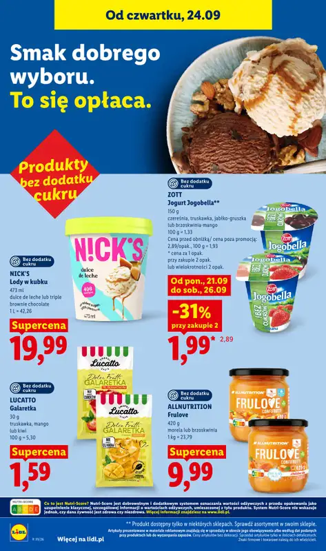 Lidl - gazetka promocyjna Oferta od czwartku od czwartku 24.09 do soboty 26.09 - strona 76