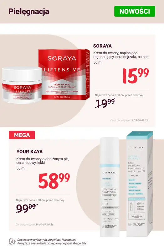 Rossmann - gazetka promocyjna Nowości na promocji! od soboty 26.09 do środy 30.09 - strona 10