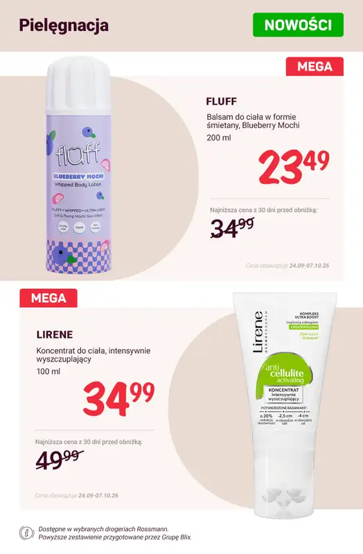 Rossmann - gazetka promocyjna Nowości na promocji! od soboty 26.09 do środy 30.09 - strona 3