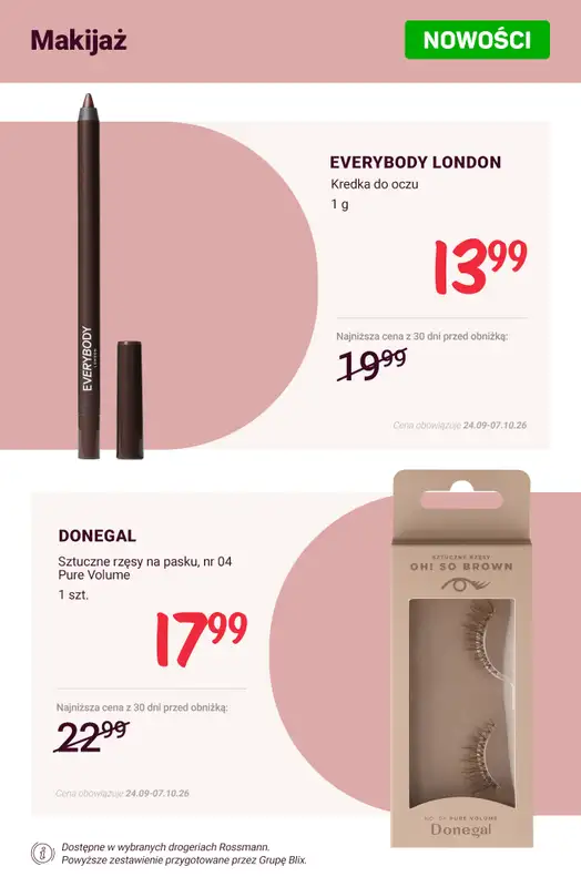 Rossmann - gazetka promocyjna Nowości na promocji! od soboty 26.09 do środy 30.09 - strona 6