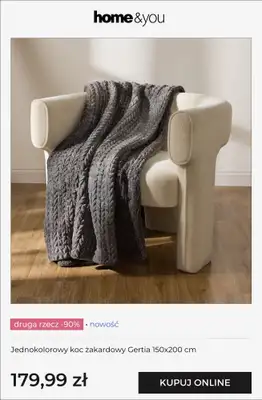 home&you - gazetka promocyjna Druga rzecz -90% od piątku 25.09 do wtorku 29.09 - strona 7
