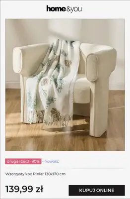 home&you - gazetka promocyjna Druga rzecz -90% od piątku 25.09 do wtorku 29.09 - strona 10
