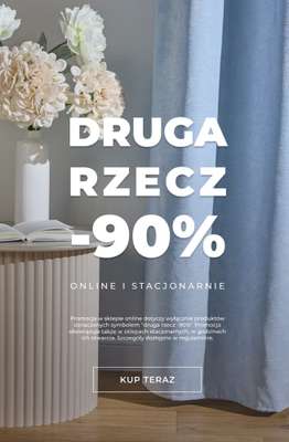 home&you - gazetka promocyjna Druga rzecz -90% od piątku 25.09 do wtorku 29.09