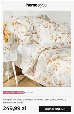 home&you - gazetka promocyjna Druga rzecz -90% od piątku 25.09 do wtorku 29.09 - strona 3