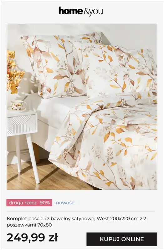 home&you - gazetka promocyjna Druga rzecz -90% od piątku 25.09 do wtorku 29.09 - strona 3